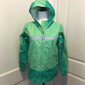 L l bean rain coat windbreaker jacket size small